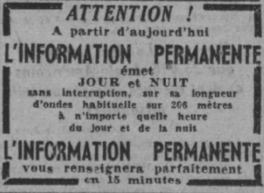 L'Information permanente