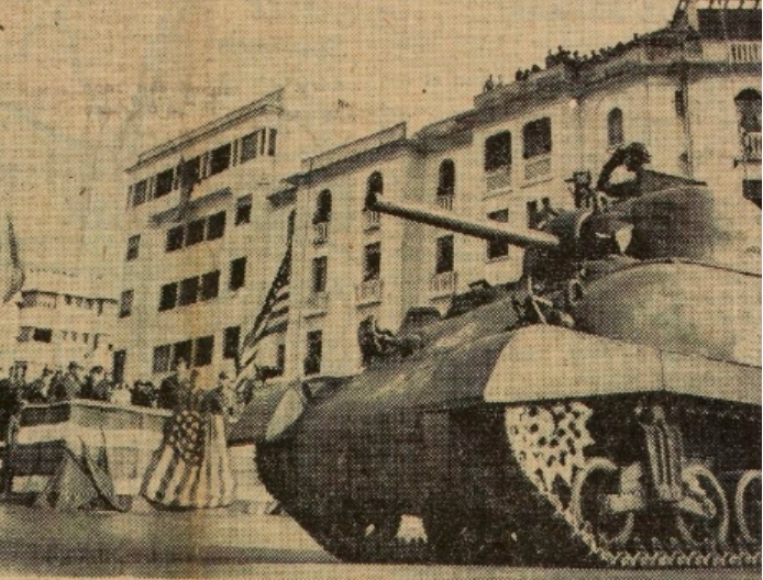 Troupes américaines à Rabat