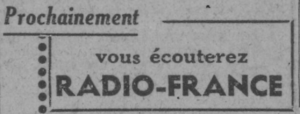 Radio France à Alger