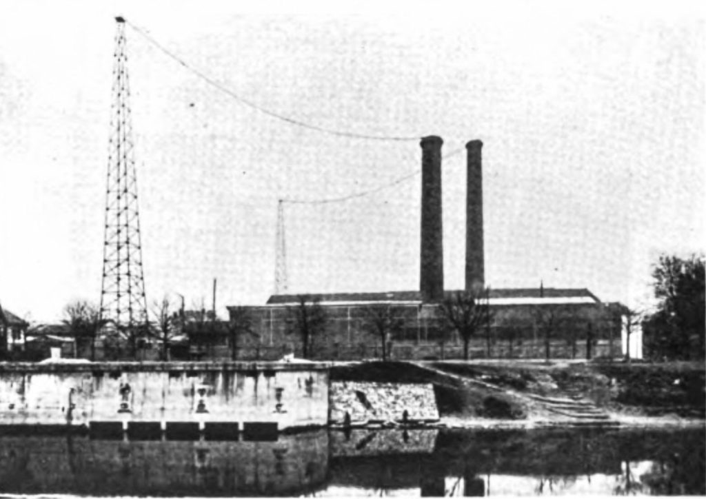 L'antenne de Radiola à Levallois-Perret