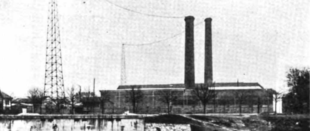 L'antenne de Radiola à Levallois-Perret