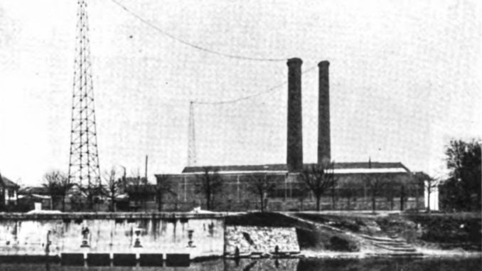 L'antenne de Radiola à Levallois-Perret