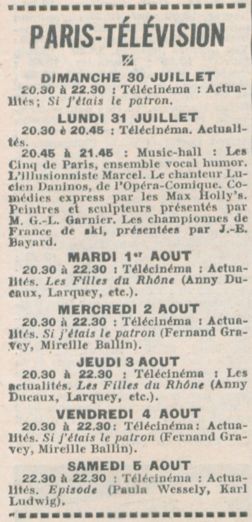 Paris-Télévision